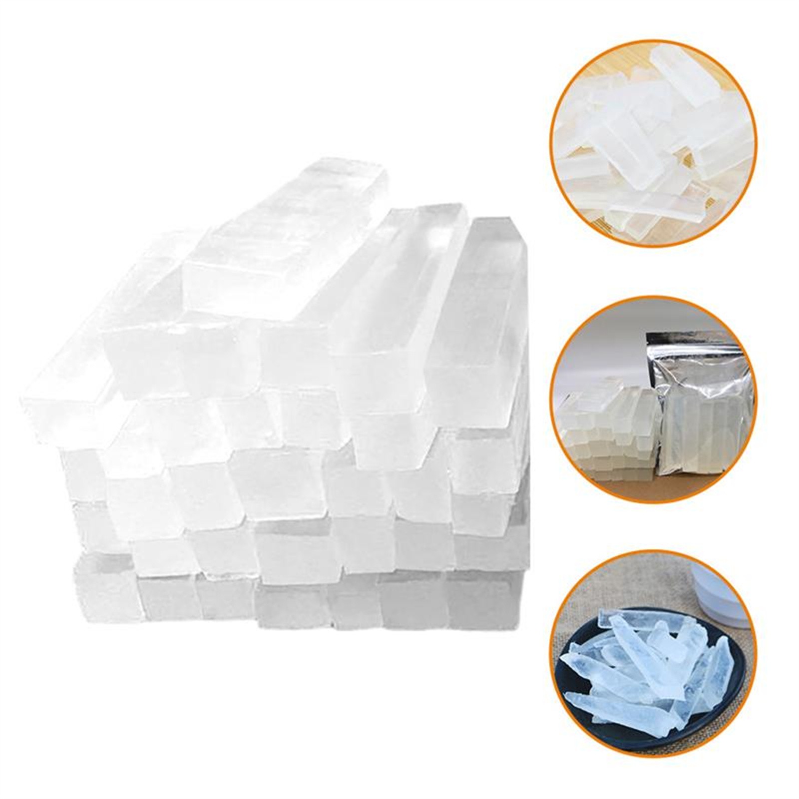Soap Making Glycerin Base - 250G Bag Clear Glycerin Hand Soaps