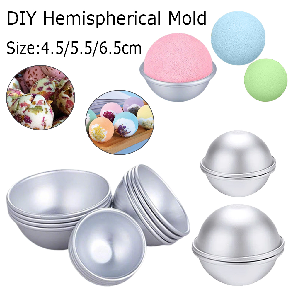 Soap Making Experiment - 6-24pcs Sphere Bath Molds, DIY Soap