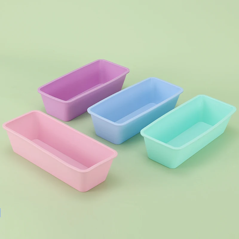 Soap Making Bar - Rectangular Soap Mold Siliocne Baking Mold