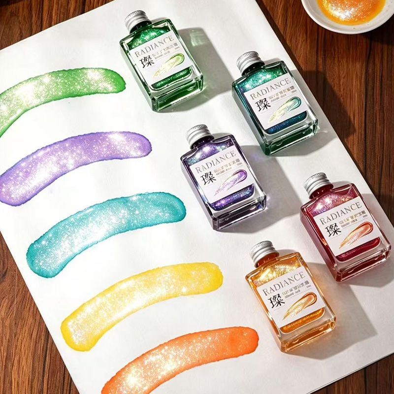 Mica Powder Colorant - 30ml Mica Mineral Shimmer Ink Non-Carbon