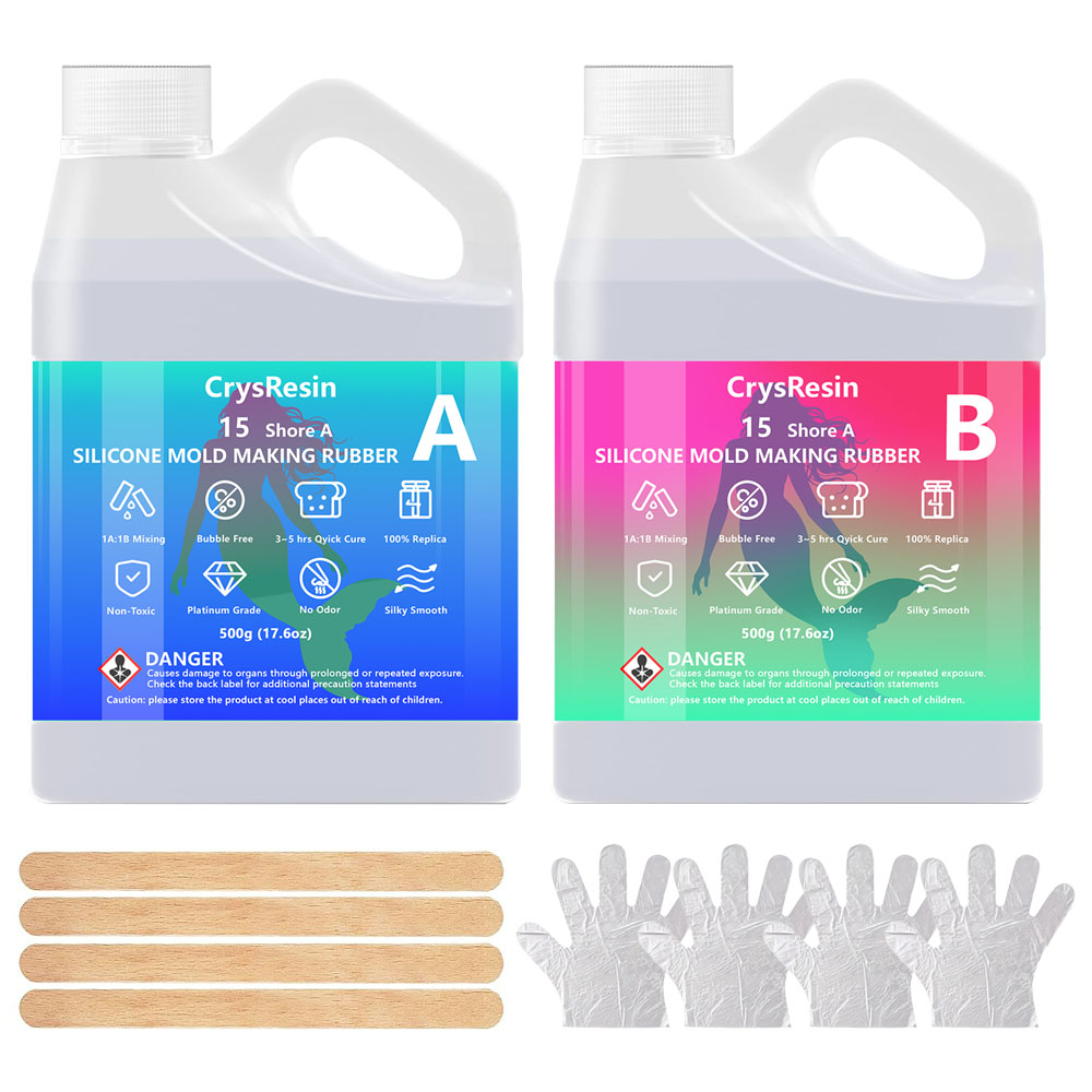 Soap Making Experiment - KG Silicone Making Kit, 1:1 Mix