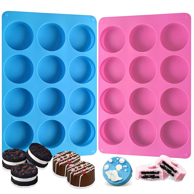 Round Silicone Molds 12-Cavity - Soap Making Bar ulasan dan harga