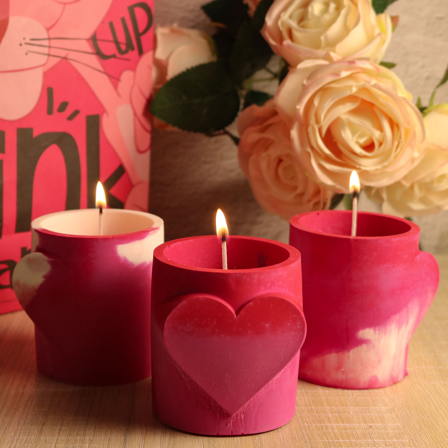 Love Candle Cup Scented Candle - Soap Making Scents ulasan dan harga