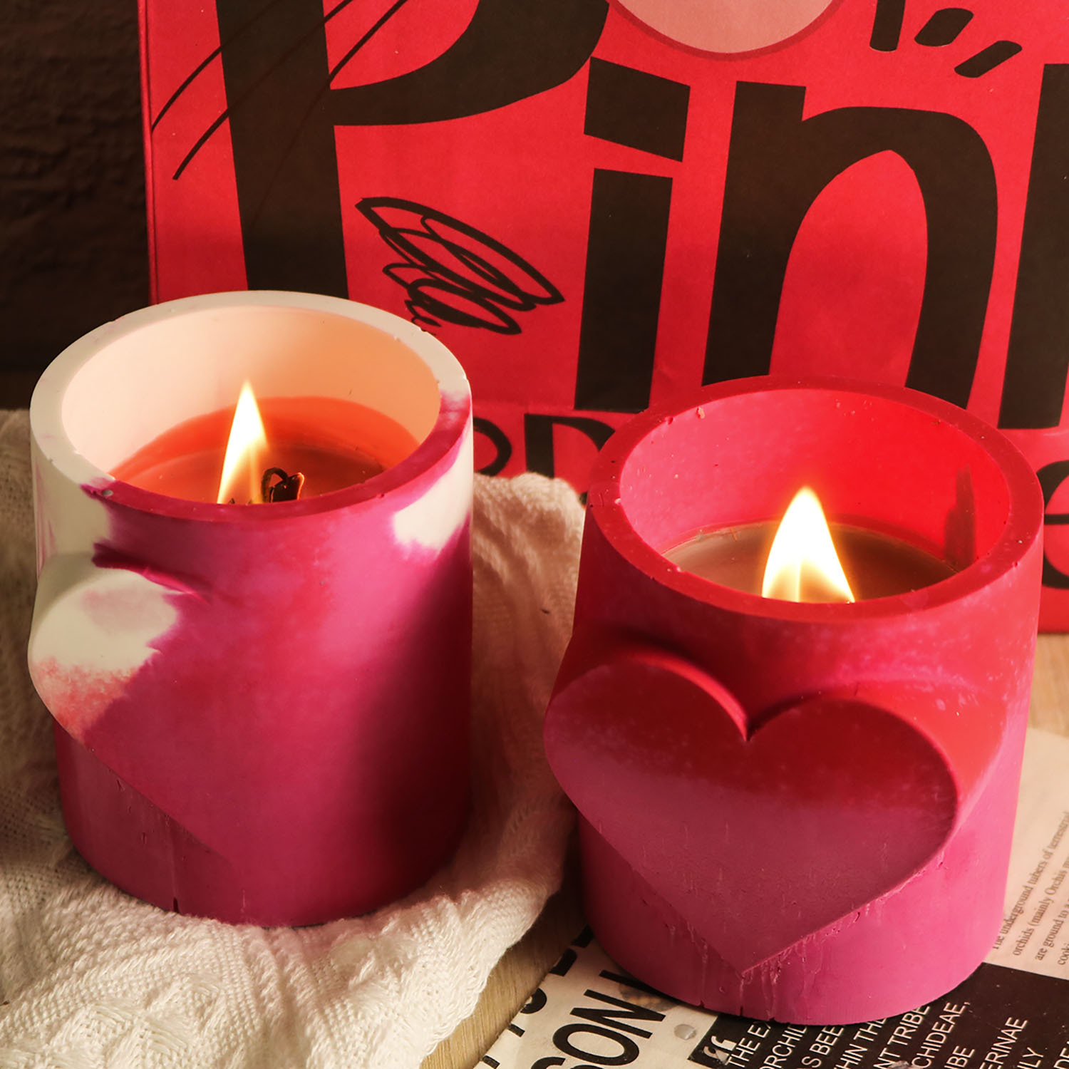 Love Candle Cup Scented Candle - Soap Making Scents ulasan dan harga