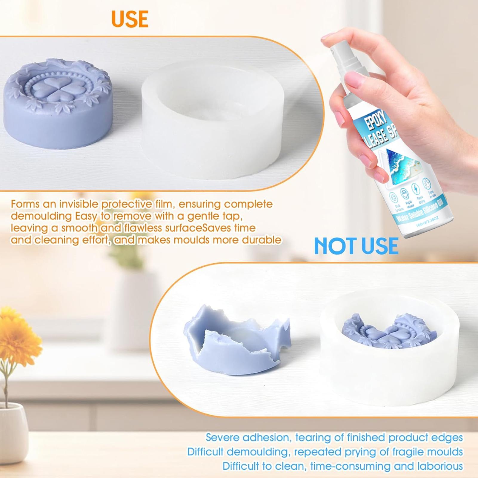 100ml Silicone Release Spray E - Soap Making Bar ulasan dan harga