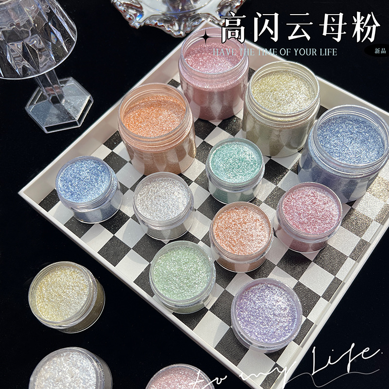Mermaid Diamond Glitter Mica P - Mica Powder Colorant ulasan dan harga
