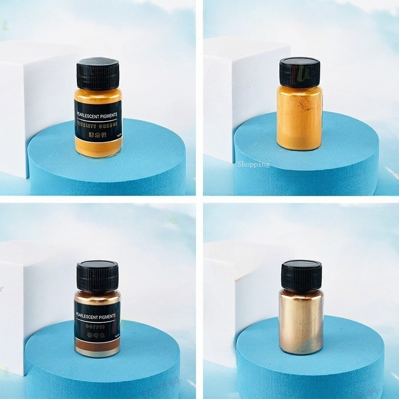 10g/bottle 24/36/48/72 Color P - Mica Powder Colorant ulasan dan harga