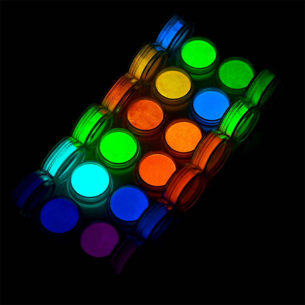 12pcs/Set Phosphor Luminous Po - Mica Powder Colorant ulasan dan harga