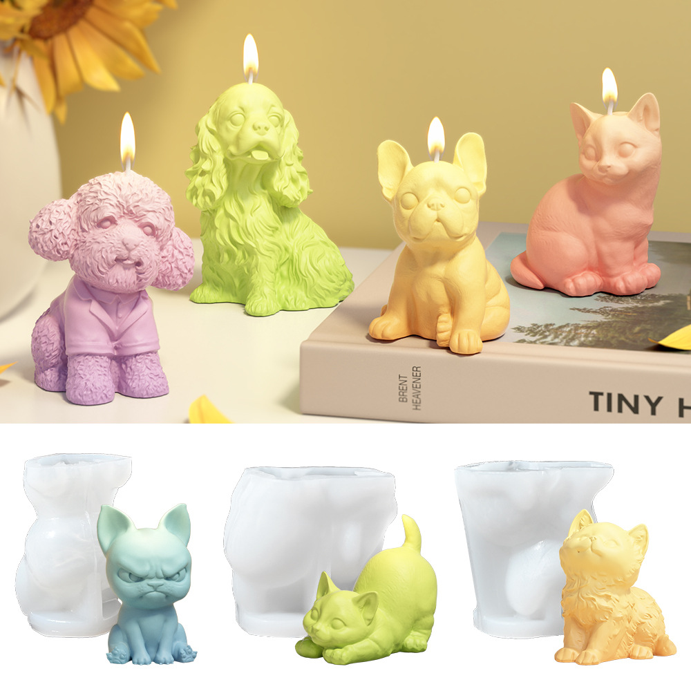 Sitting Labrador Puppy Silicon - Soap Making Scents ulasan dan harga