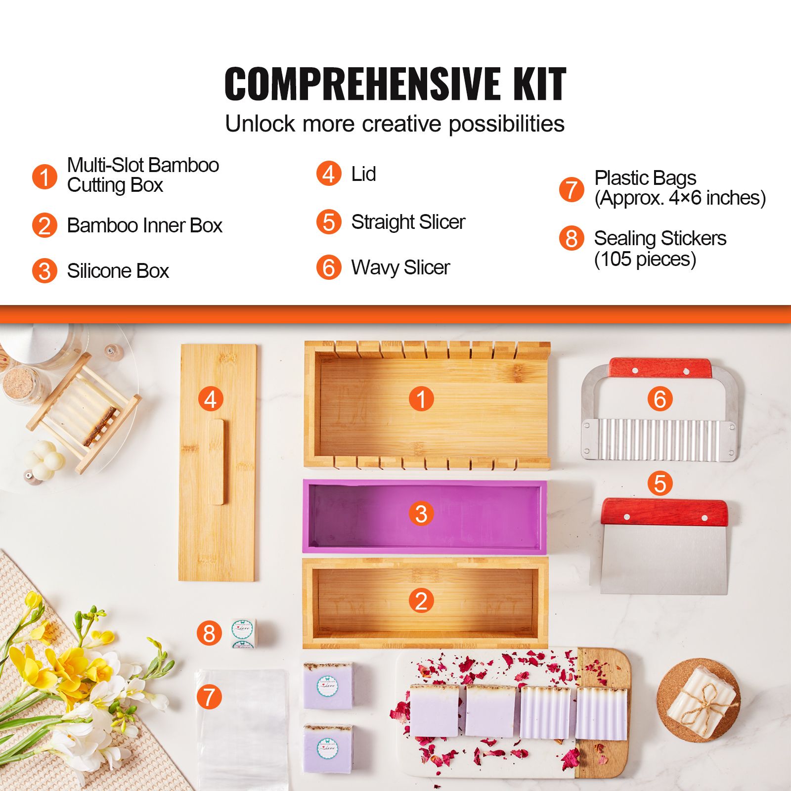 Soap Making Kit, Bamboo Cuttin - Soap Making Kit For Adults ulasan dan harga