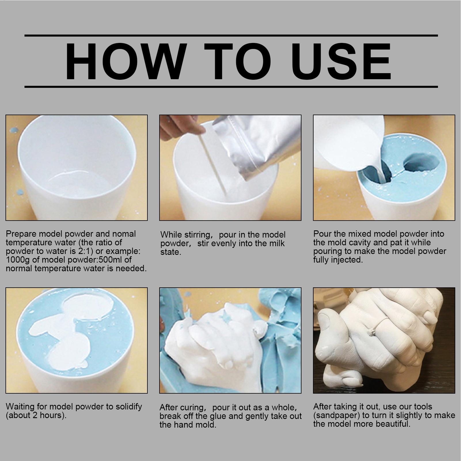 Baby Hand And Foot Casting Kit - Soap Making Kit For Adults ulasan dan harga