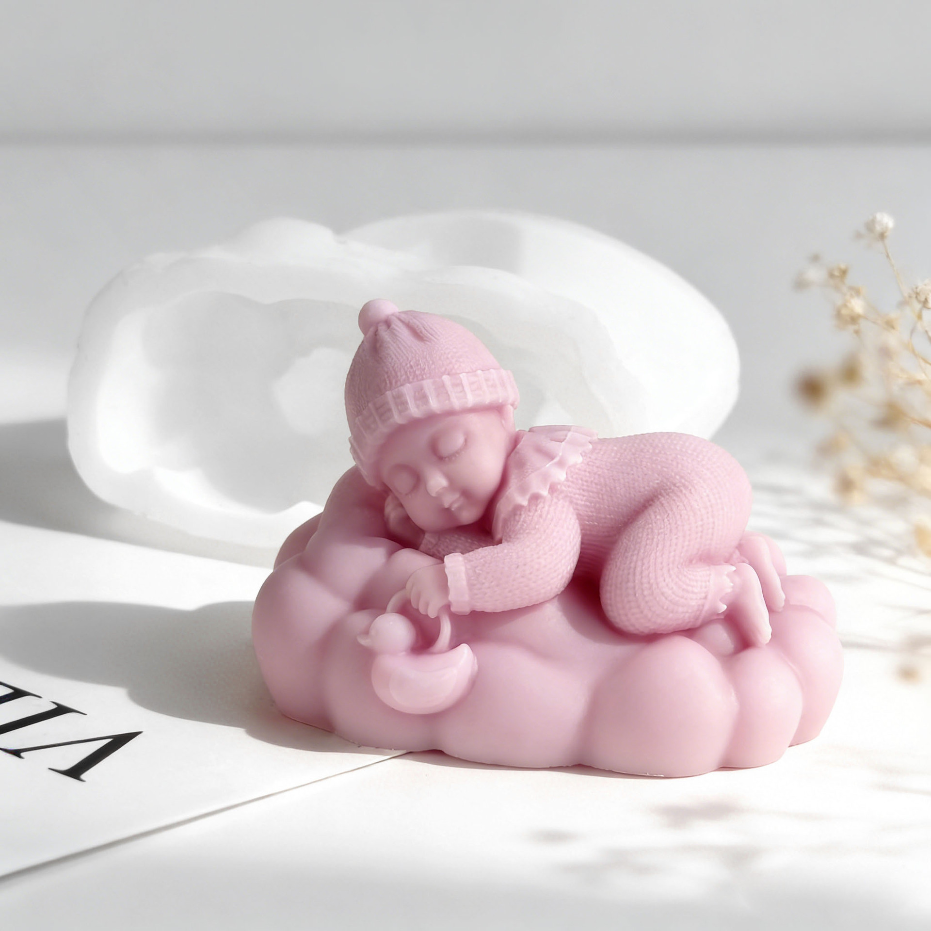 DIY Sleeping Baby Silicone Can - Soap Making Scents ulasan dan harga