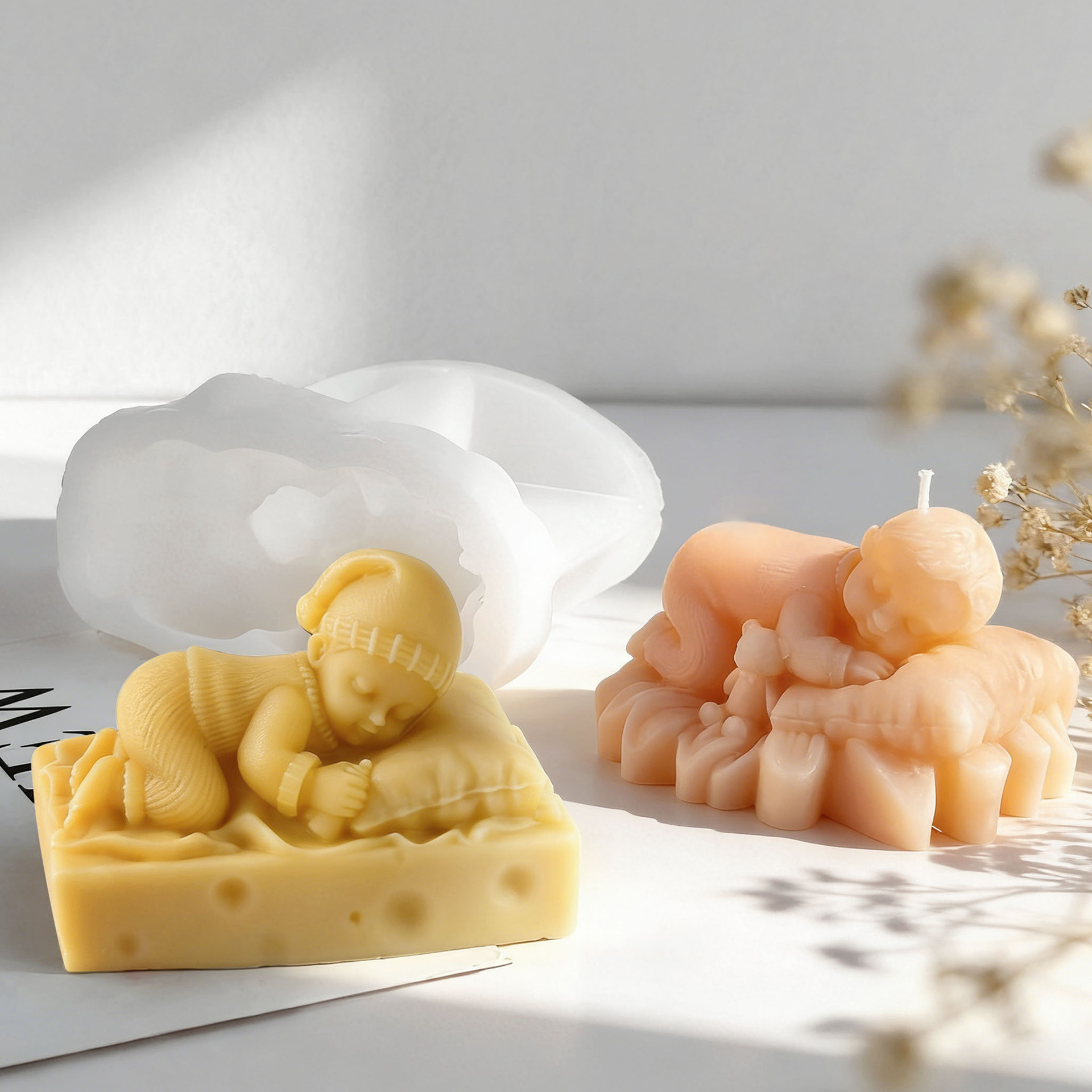 DIY Sleeping Baby Silicone Can - Soap Making Scents ulasan dan harga