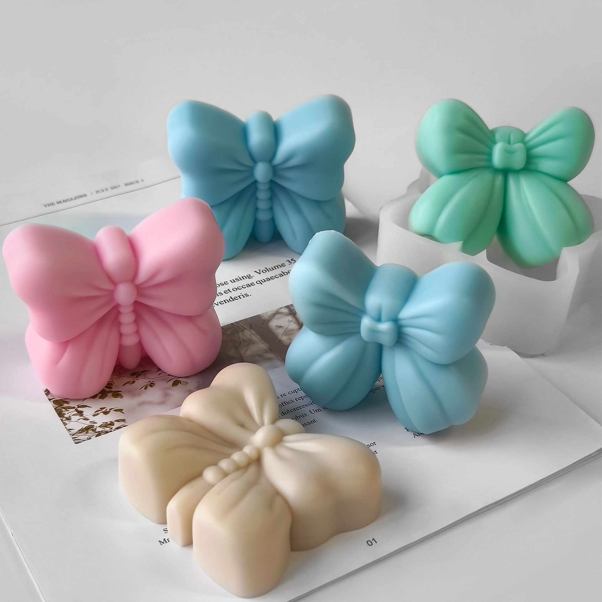 Butterfly Aroma Candle Plaster - Soap Making Scents ulasan dan harga
