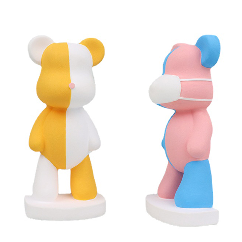 3D Cartoon Bear Silicone Candl - Soap Making Experiment ulasan dan harga