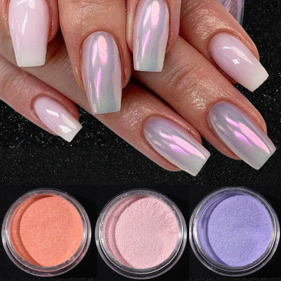 10pcs Set Nail Mermaid Dipping - Mica Powder Colorant ulasan dan harga