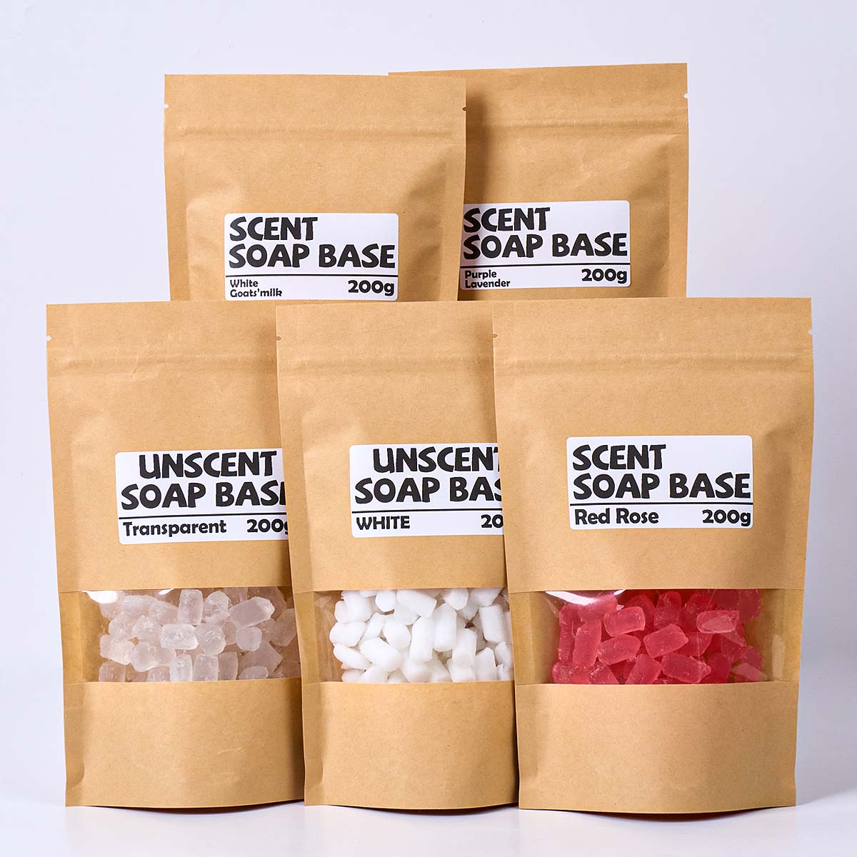 200g Color Glycerin Soap Base  - Soap Making Glycerin Base ulasan dan harga