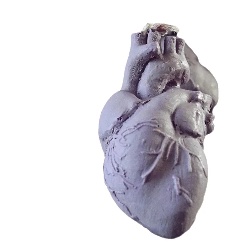 DIY Human Heart Silicone Candl - Soap Making Experiment ulasan dan harga