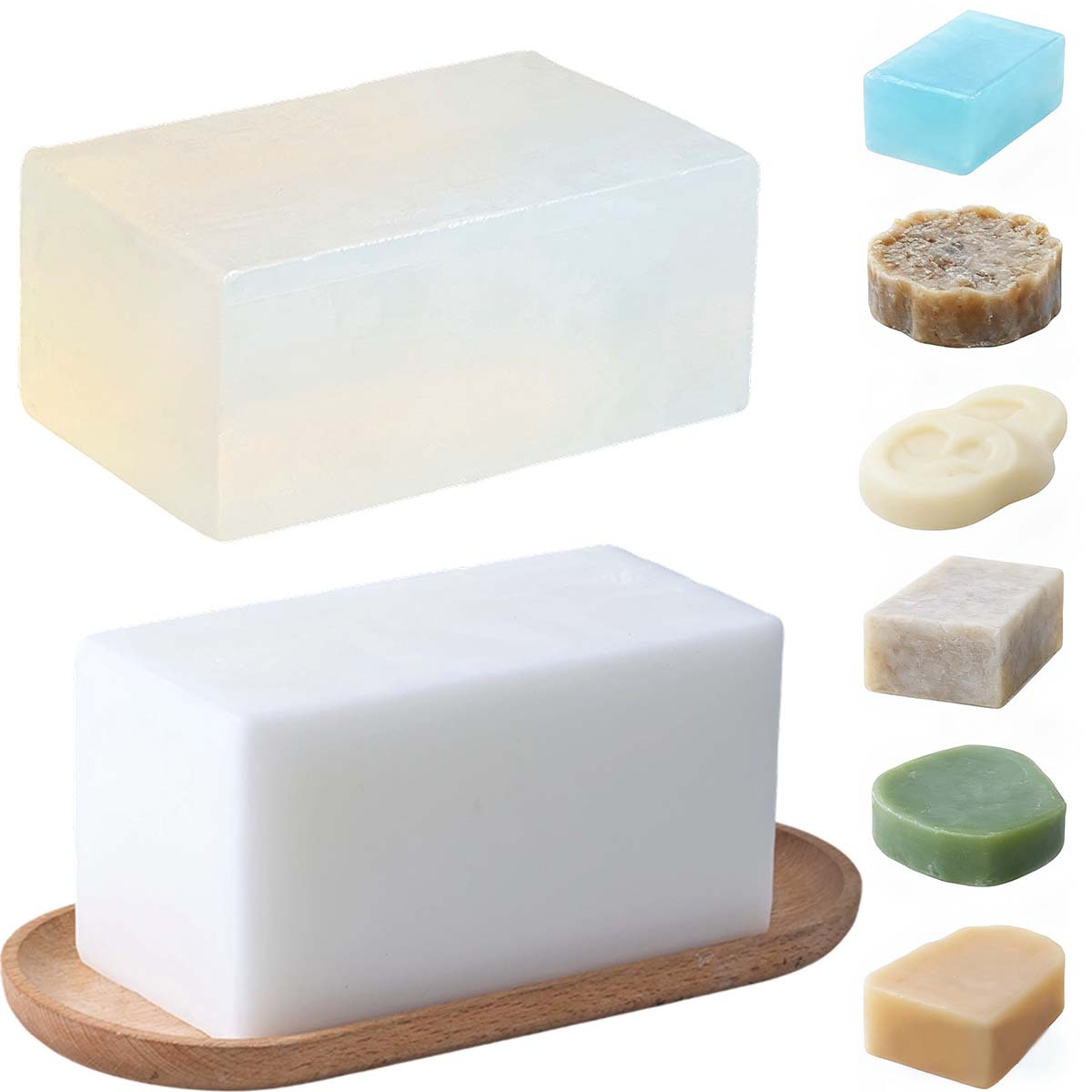 Transparent White Glycerin Soa - Soap Making Glycerin Base ulasan dan harga