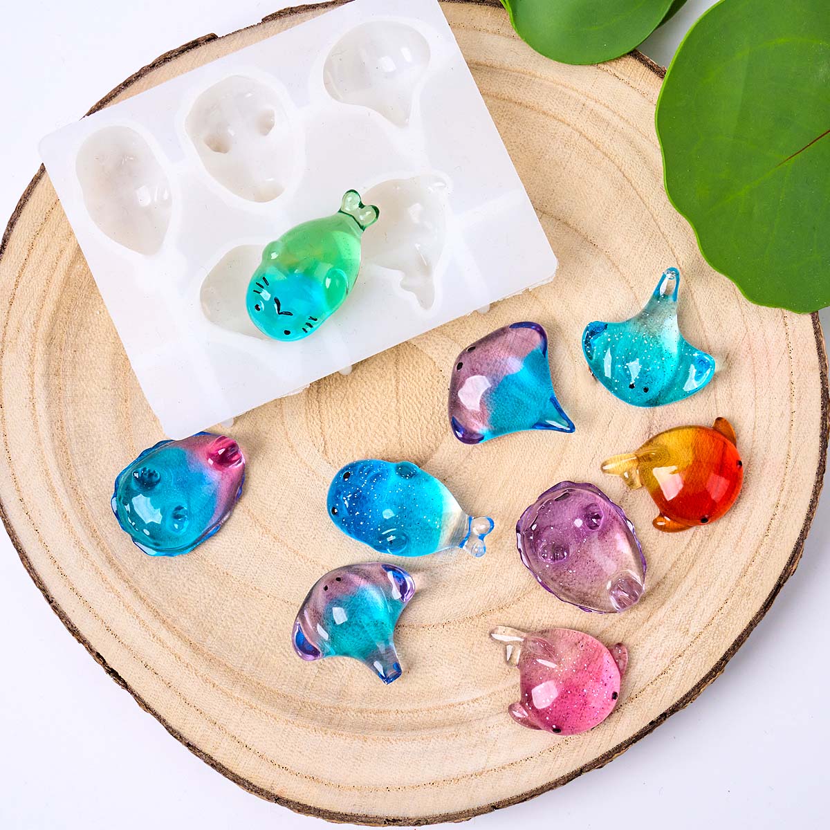 3D Healing Kawaii Manta Ray Wh - Soap Making Bar ulasan dan harga