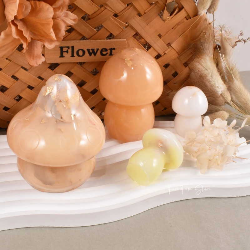 3D Mushroom Candle Silicone Mo - Soap Making Scents ulasan dan harga