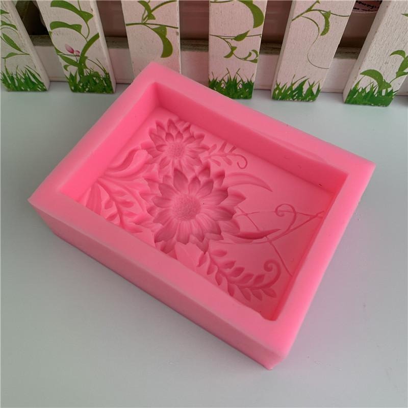 1pc 3D Square Rose Flower Sili - Soap Making Experiment ulasan dan harga
