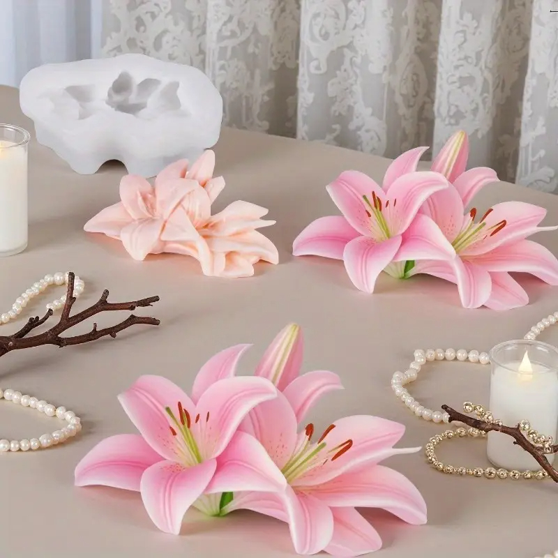 Rose Silicone Molds For DIY Fl - Soap Making Kit For Adults ulasan dan harga