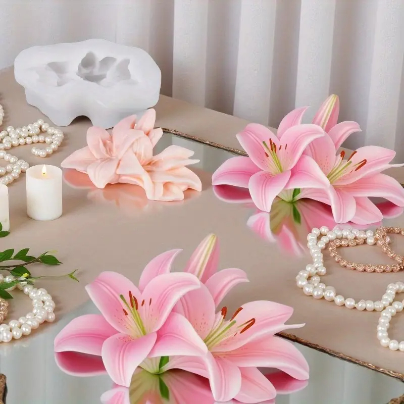Rose Silicone Molds For DIY Fl - Soap Making Kit For Adults ulasan dan harga