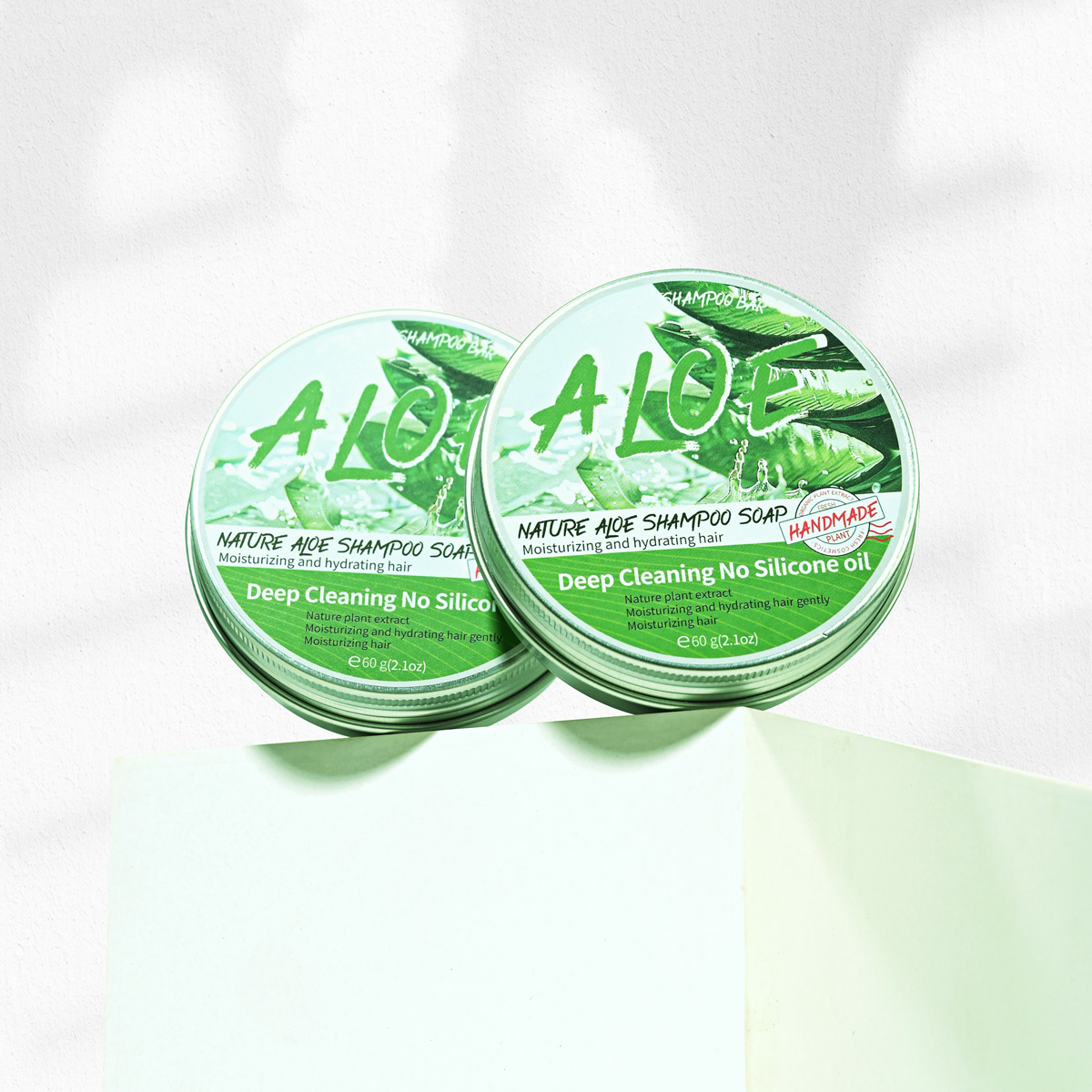Organic Aloe Shampoo Bar Organ - Soap Making Glycerin Base ulasan dan harga