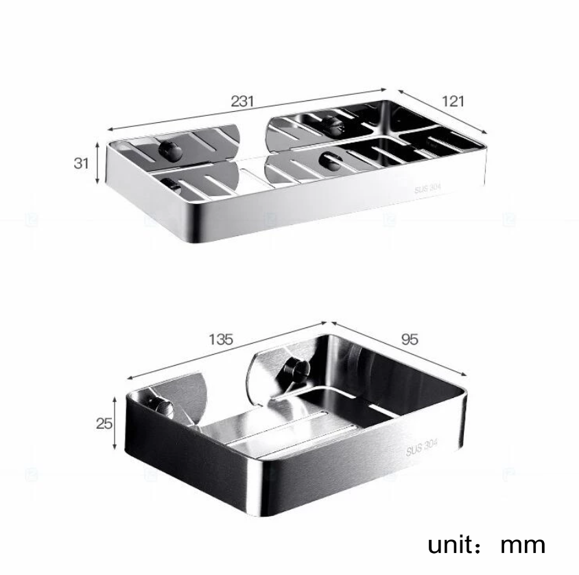 Bathroom 304 Stainless Steel D - Oxide Pigment Soap ulasan dan harga