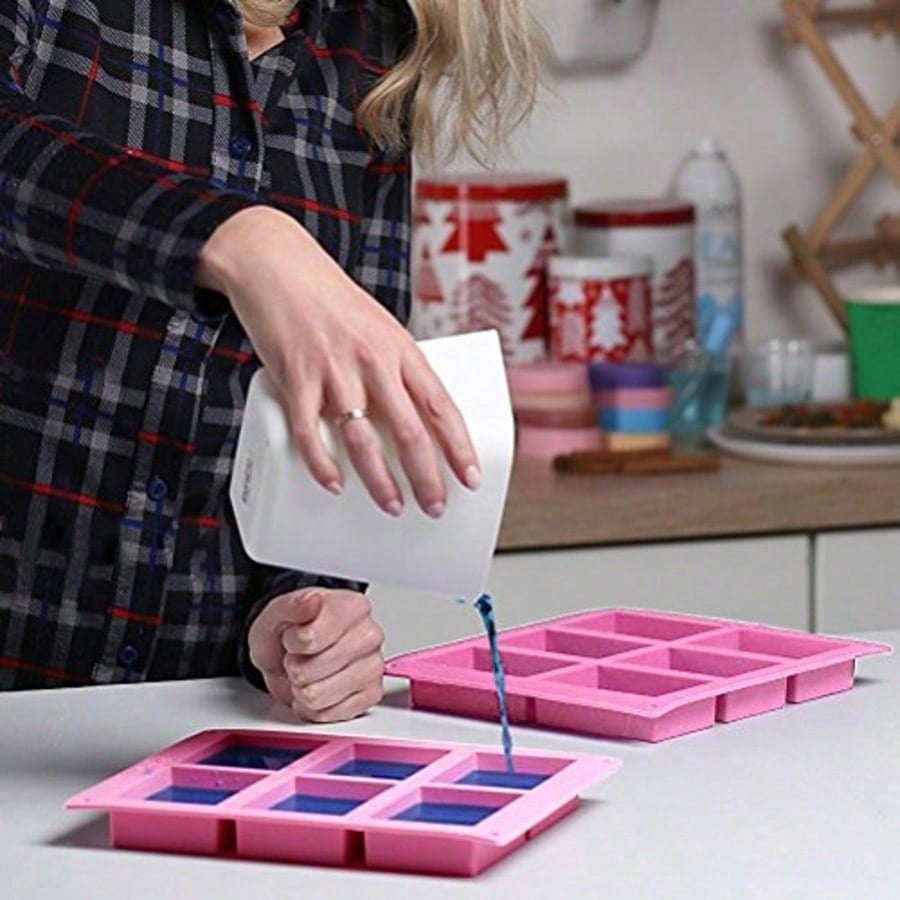 1-2 Pack 6‑Cavity DIY Silicone - Soap Making Oven ulasan dan harga