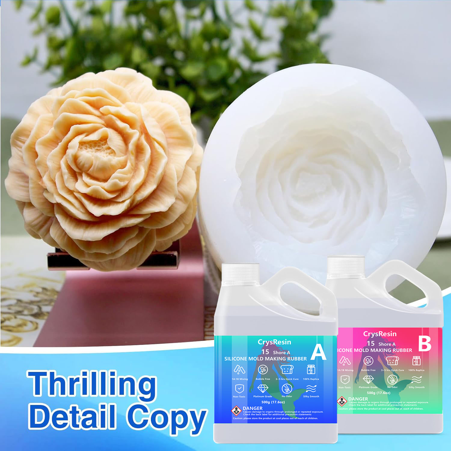 KG Silicone Making Kit, 1:1 Mi - Soap Making Experiment ulasan dan harga