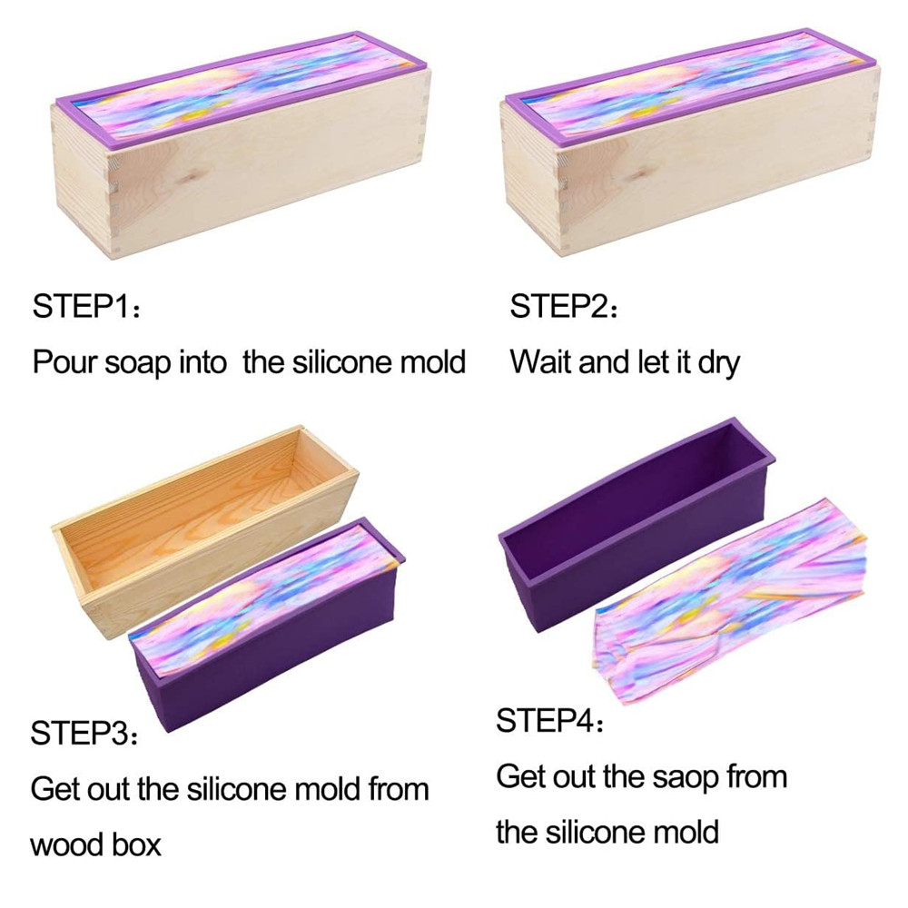 1.2L Silicone Soap Molds Kit 4 - Soap Making Experiment ulasan dan harga