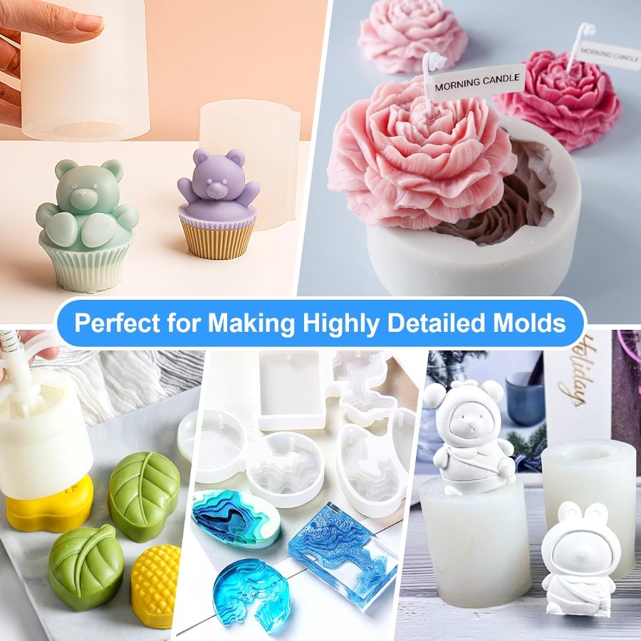 Silicone Mold Making Kit, 38.8 - Soap Making Experiment ulasan dan harga