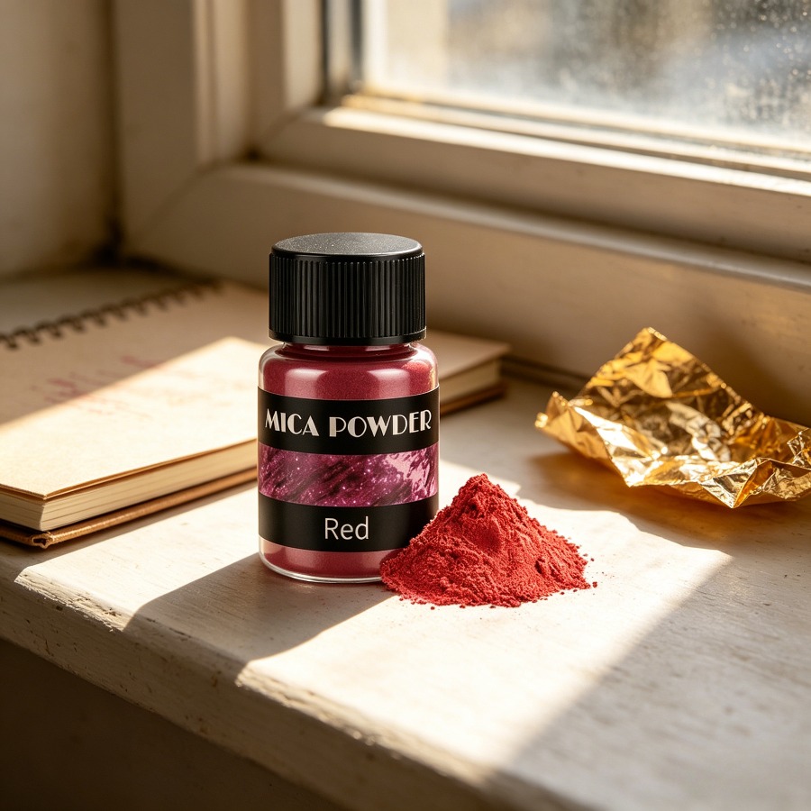 LEQU Happy And Fun Shimmer Red - Oxide Pigment Soap ulasan dan harga