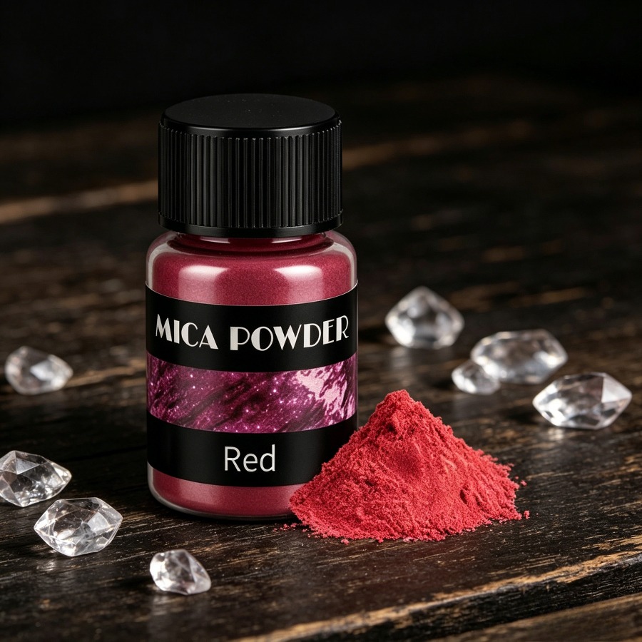LEQU Happy And Fun Shimmer Red - Oxide Pigment Soap ulasan dan harga