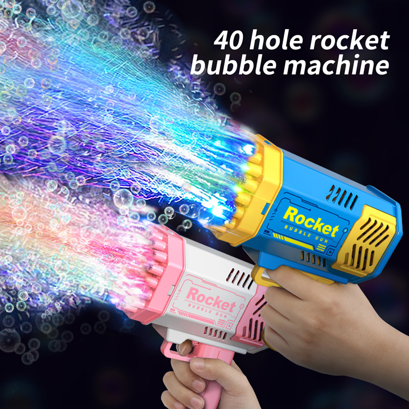 Hot 40/69 Holes Bubble Gun Bub - Soap Making Kit For Adults ulasan dan harga