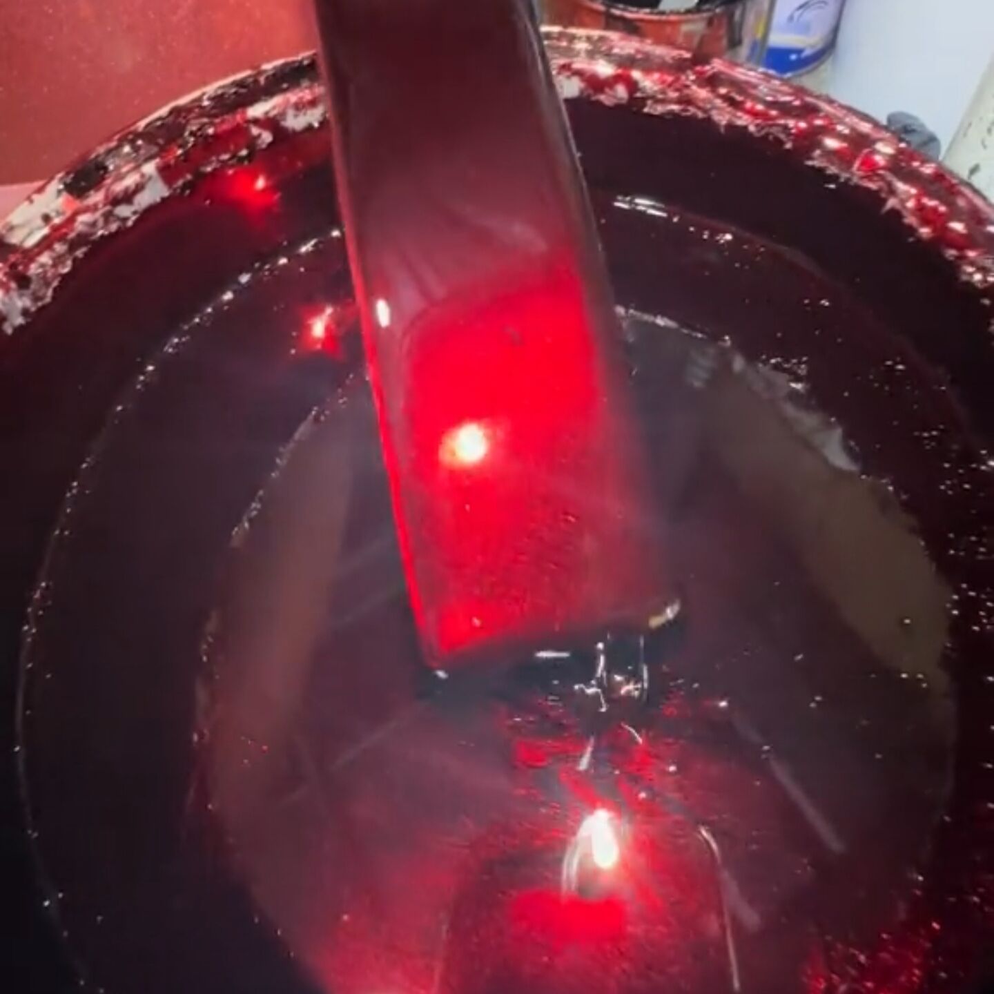 Metallic Blood Red Automotive  - Mica Powder Colorant ulasan dan harga