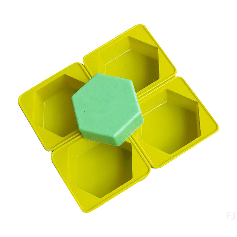 [YU]4-Cavity Soap Mold Silicon - Soap Making Kit For Adults ulasan dan harga